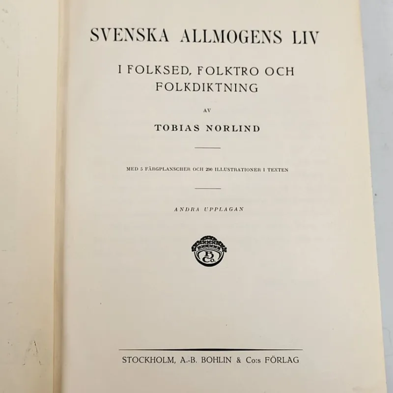 Tradera > Antik Litteratur