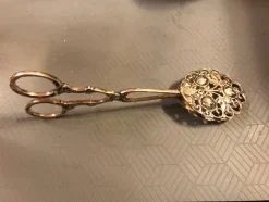 Tradera ### Antik Silver kaktång 62 g ###> Silver