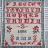 Tradera * Antikt broderi från 1896 * märkduk * tavla *^ Övrig Konst
