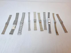Tradera 10 armband till armbandsur , blandade o olika mått, mönster , längd och modeller^ Tillbehör & Reservdelar