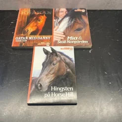 Tradera 3 böcker från Min Häst Klubb: Gatan med Danny, Mia & Stall Norrgården, Hingsten> Övriga Böcker & Tidningar