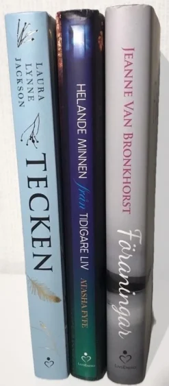 Tradera 3 böcker: Tecken, Föreningar, Helande Minnen från Tidigare Liv> Filosofisk Litteratur