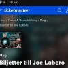 Tradera 4 biljetter till Joe Labero A Magic Night - Linköping 16 februari 2025> Övriga Biljetter