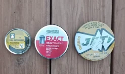 Tradera Skytte<3 BURKAR KULOR TILL LUFTGEVÄR / LUFTPISTOL 4,5 MM