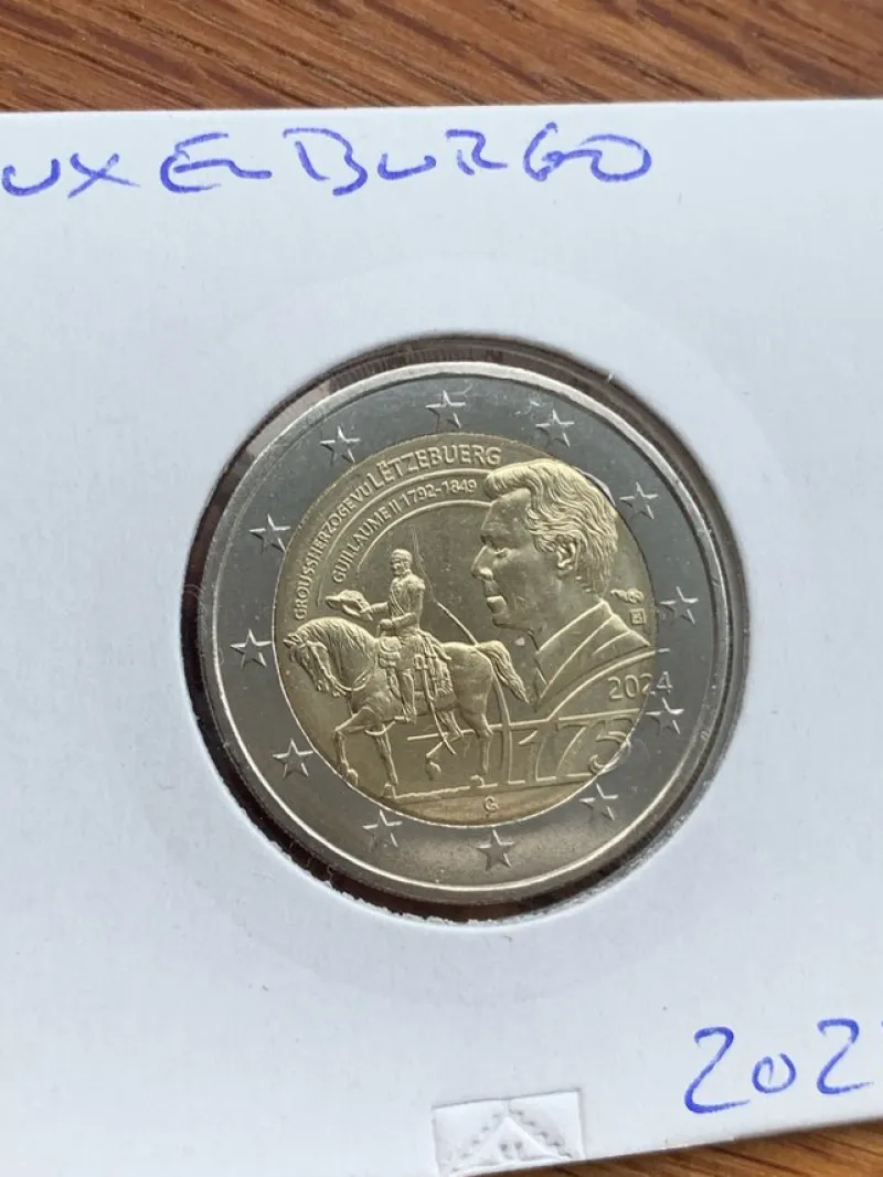 Tradera 2 EUR 2024 Luxemburg^ Euromynt & Sedlar
