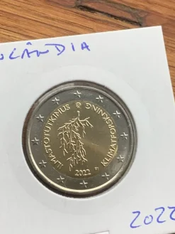 Tradera 2 euro Finland 2022^ Euromynt & Sedlar