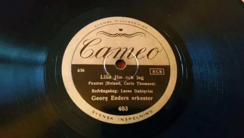 Tradera 111261. EUROJAZZ GEORG ENDERS ORKESTER LASSE DAHLQVIST SÅNG^ Stenkakor