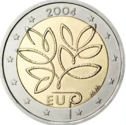 Tradera 2 euro-mynt från 2004^ Euromynt & Sedlar