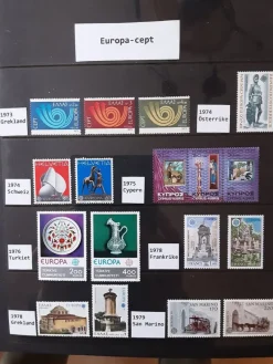 Tradera 1973-1993 Europa-cept (**)^ Flera Länder