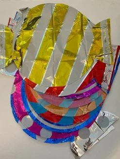 Tradera 12 fina folieballonger med godistema | Heliumballonger> Barnkalas