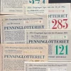 Tradera Lotter & Lottsedlar<6 gamla penninglotter 1948-1962
