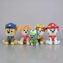 Tradera 5 gosedjur, mjukisdjur, plyschfigur, Paw Patrol, olika karaktärer> Gosedjur