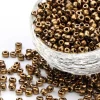 Tradera 30 gram (ca350st) Seed Beads 4mm Guldig Metallfinnish^ Smyckestillverkning