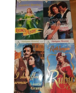 Tradera 4 Harlequin Historisk böcker: Lions Lady, Lyckans guldgosse, I sherifens armar,> Harlequin & Kiosklitteratur