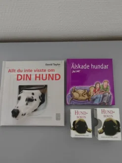 Tradera 3 Hundböcker: Älskade hundar, Allt du inte visste om din hund, Hundboken> Husdjursböcker
