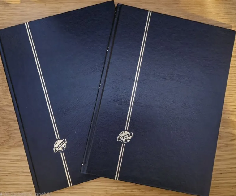 Tradera 2 Insticksalbum, Vita blad 16 Sidor Vardera^ Tillbehör