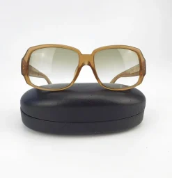 Tradera 100% ÄKTA LOUIS VUITTON Solglasögon Monogram Brun Guld> Solglasögon