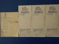 Tradera 4 kvitton Haparanda stadshotell 1984^ Fraktsedlar & Fakturor