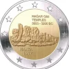 Tradera 2017 Malta, Hajar Kim Temples, 2 Euro^ Euromynt & Sedlar
