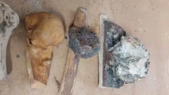 Tradera 4 mindre Trävrilar / Skop ämnen^ Hobbymaterial