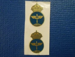 Tradera 2 märken Kungliga Svenska Aeroklubben^ Flyg