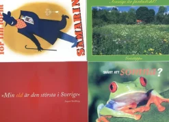 Tradera Medicinska Prylar<4 nyare vykort med reklam för Läkemedel Rinocort Pepcid Valeriana och Samarin