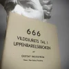 Tradera (1940) Ockult, 666, Vilddjurets tal, Esoterism, Mysticism, Kristendom> Religion & Livsåskådning
