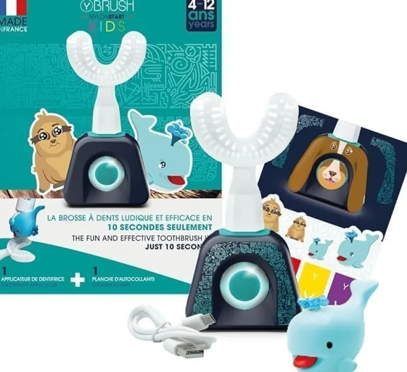 Tradera Tandvård<2 Pack - Elektrisk Tandborste för Barn (4-12 år)