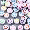 Tradera 40 PACK Akrylpärlor 10mm - Hobby Pyssel DIY Billiga Smiley Emoji^ Smyckestillverkning