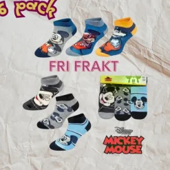 Tradera 6 Pack DISNEY MICKEY & MINNIE Sneaker> Barnkläder