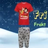 Tradera 1 Pack Pyjamas Kortärmad Med Shorts DISNEY MICKEY & MINNIE Röd/Grå Melange> Barnkläder