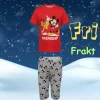 Tradera 1 Pack Pyjamas Kortärmad Med Shorts DISNEY MICKEY & MINNIE Röd/Grå Melange> Barnkläder