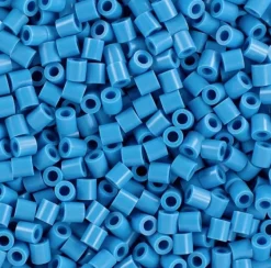 Tradera 1000 PACK! Rörpärlor Midi 5mm för Pärlplattor - Leksaker Strykpärlor Blå Blue> Pyssla & Måla