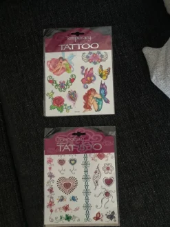 Tradera 2 paket med temporary Tattoo tatueringar^ Tatuering