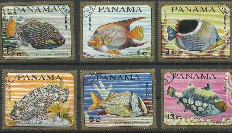 Tradera 1968.- Panama - MNH/** - Havsfisk> Sydamerika & Karibien