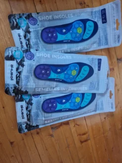 Tradera 3 par magnetiska akupressursulor unisex fotvalvsstöd främja cirkulation l^ Hälsoprodukter