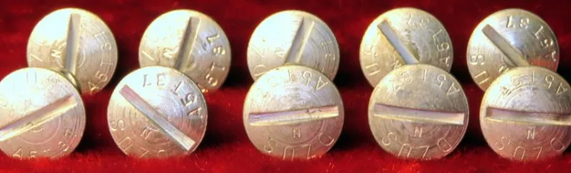 Tradera 10 pcs USED DZUS A5 T Supersonic Fastener A5T-37 × 10. #8^ Service & Reparation