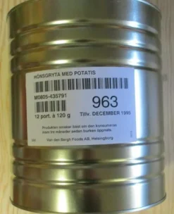 Tradera Övrig Sport & Fritid<12 portioner frystorkad mat HÖNSGRYTA MED POTATIS