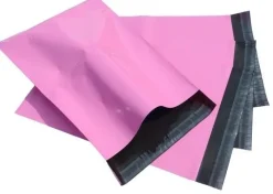 Tradera Frakt & Förpackning<100 Postorderpåsar Rosa Large 25x39cm