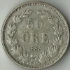 Tradera 50 öre 1883.^ Svenska Mynt