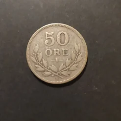 Tradera 50 öre 1919.^ Svenska Mynt