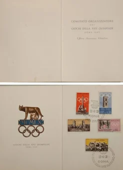 Tradera Olympia<1960 Rome Olympic - philatelic official issuance
