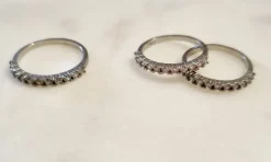 Tradera Smyckespaket<925 SILVER SILVERRINGAR SILVERRING SILVERARMBAND