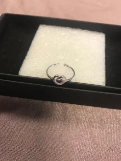 Tradera Ringar<925 Silverpläterad Ring