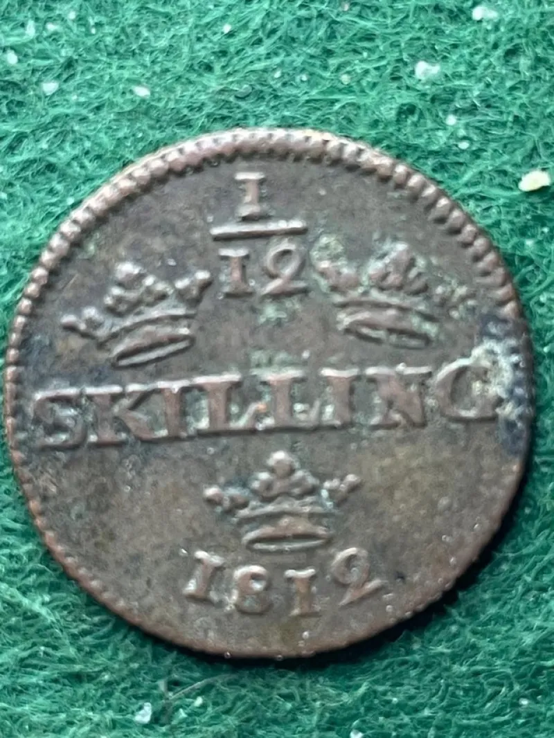 Tradera 1/12 Skilling^ Svenska Mynt