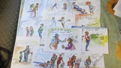 Tradera Album & Tillbehör<12 skämt kort roliga kort