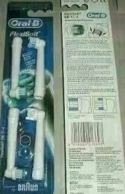 Tradera Tandvård<1 st. 4 pack Oral-b flexisoft kompatibla = 4 st borstar