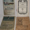 Tradera 4 st. antika gamla almanackor från 1924-1932, fick-almanacka, vintage.> Almanackor & Kalendrar