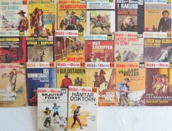 Tradera 20 st Bill och Ben pocketböcker - Samling Marshall Grover> Harlequin & Kiosklitteratur