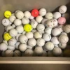 Tradera Golf<100 st blandade golfbollar märken såsom: Titleist, Callaway, Nike, SRixon mfl.